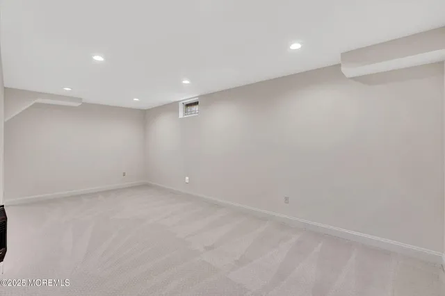 a view of empty room