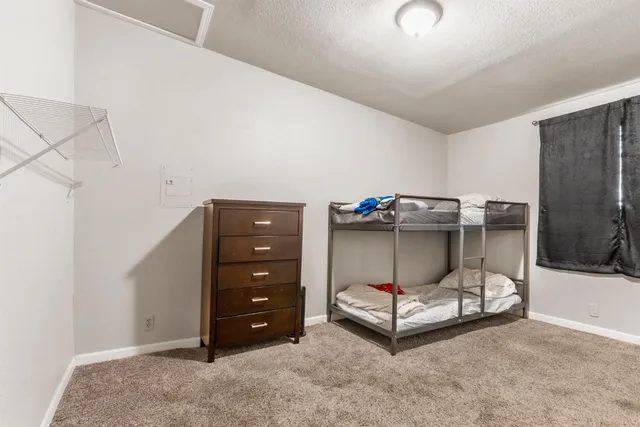 a room with storage and utility