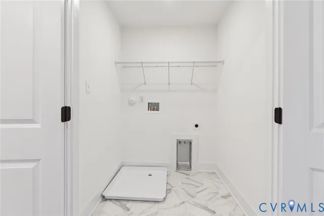 a picture of a room with a bench