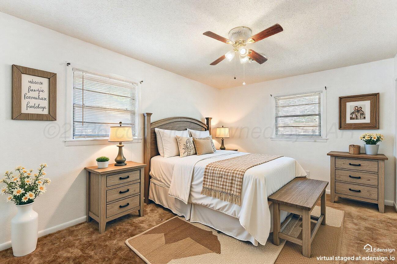 4305 South Bonham Street Amarillo, TX 79110 - Photo 41 of 48 a bedroom with a bed and a dresser