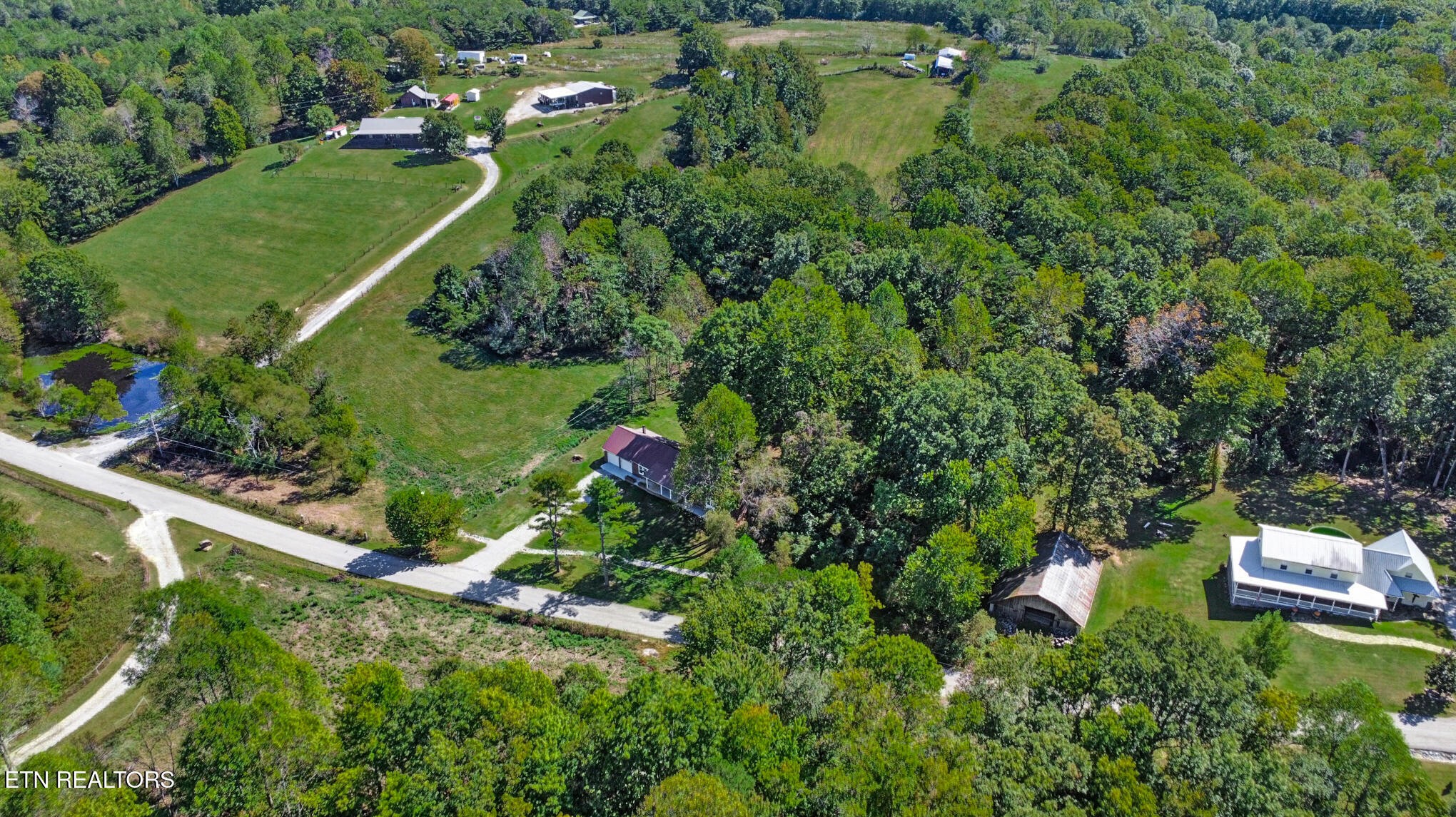 1271 Gouldstown Road Jamestown, TN 38556 - Photo 49 of 52 an aerial view of a house having outdoor space