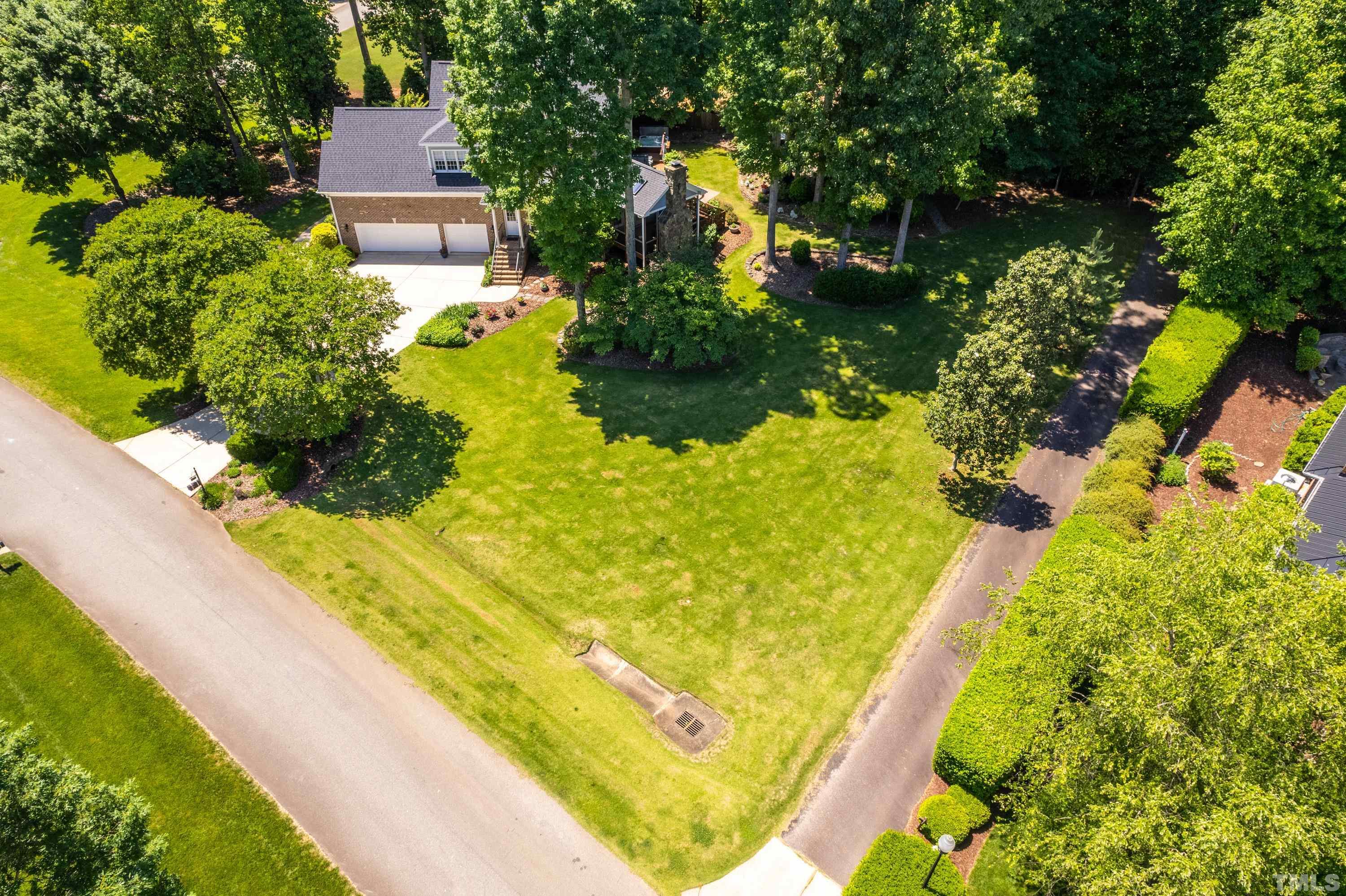 3728 Grandbridge Drive Apex, NC 27539 - Photo 71 of 76 a view of a garden with plants