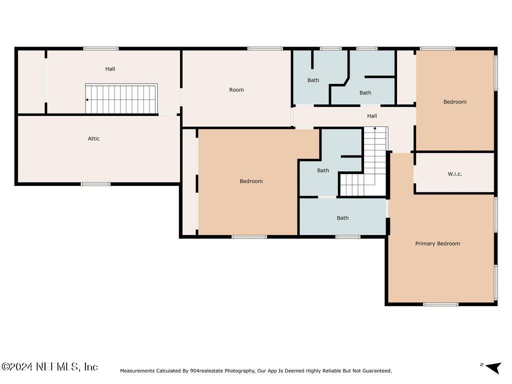2552 St Augustine Boulevard St. Augustine, FL 32086 - Photo 50 of 50 Second Floor Plan