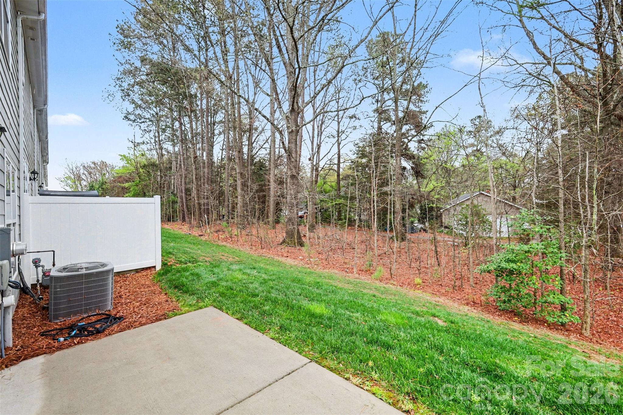 4293 Plumeria Way Fort Mill, SC 29707 - Photo 30 of 33 a view of a backyard with a garden