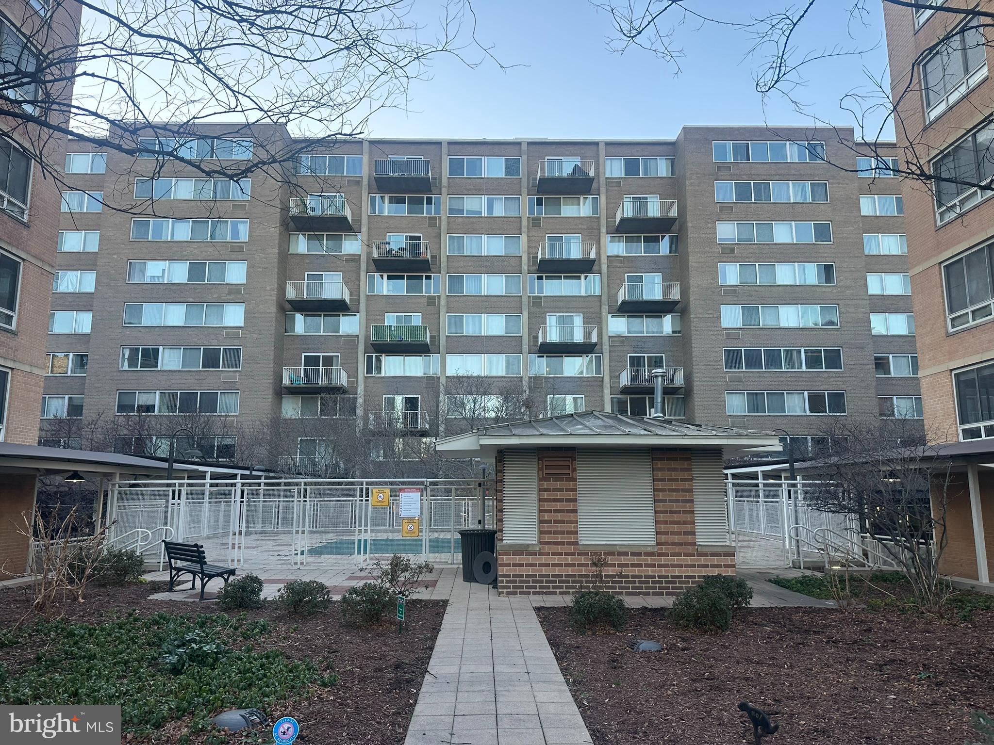 800 4th Street Southwest, Unit S325 Washington, DC 20024 - Photo 15 of 17 a front view of a building with balcony