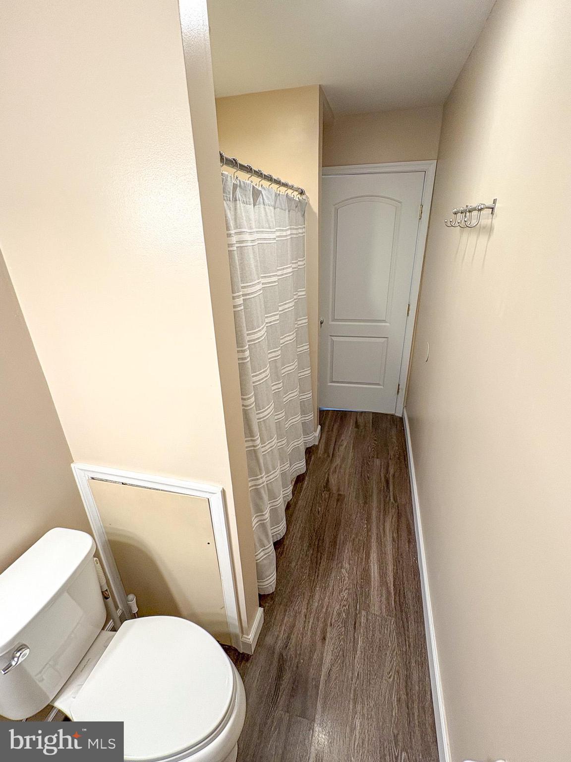 3705 Firetower Road Felton, DE 19943 - Photo 31 of 40 a bathroom with a toilet and a shower