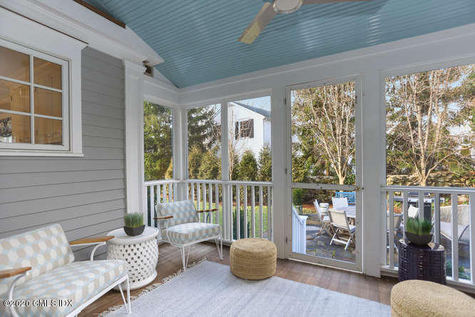 3 Owenoke Way Riverside, CT 06878 - Photo 27 of 33 a outdoor living space with furniture and a potted plant