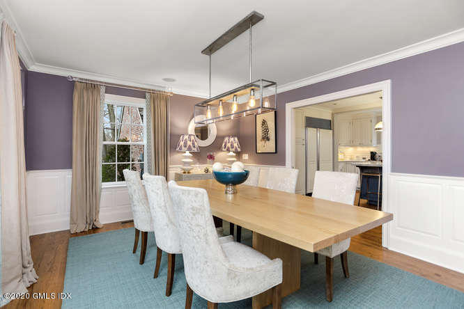 3 Owenoke Way Riverside, CT 06878 - Photo 3 of 33 a view of a dining room with furniture and window