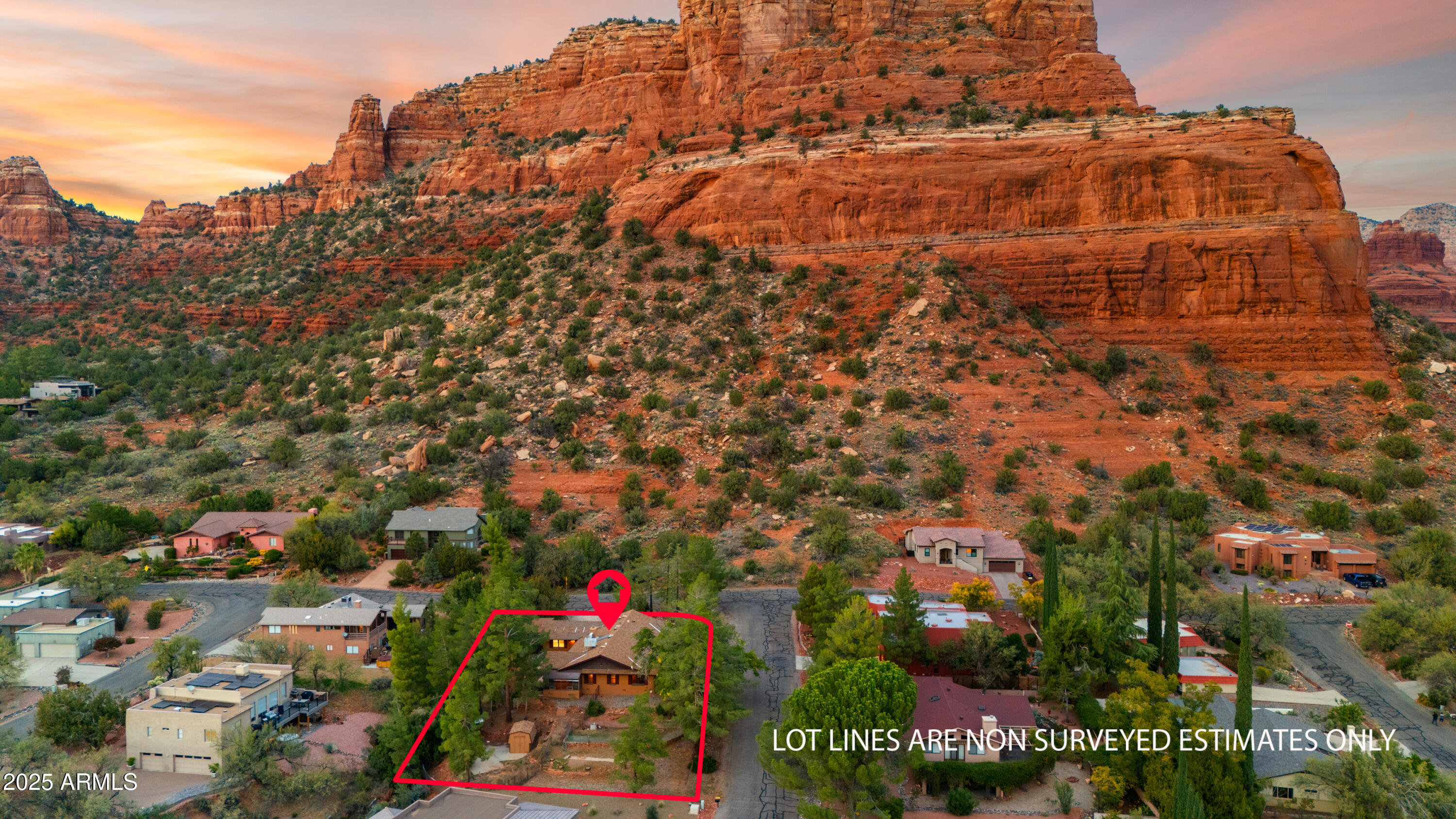 195 Courthouse Butte Road Sedona, AZ 86351 - Photo 5 of 31 53-Aerial