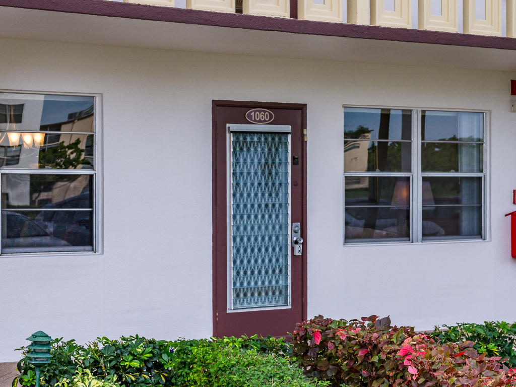 1060 Guildford East, Unit D Boca Raton, FL 33434 - Photo 17 of 22 Front_Door