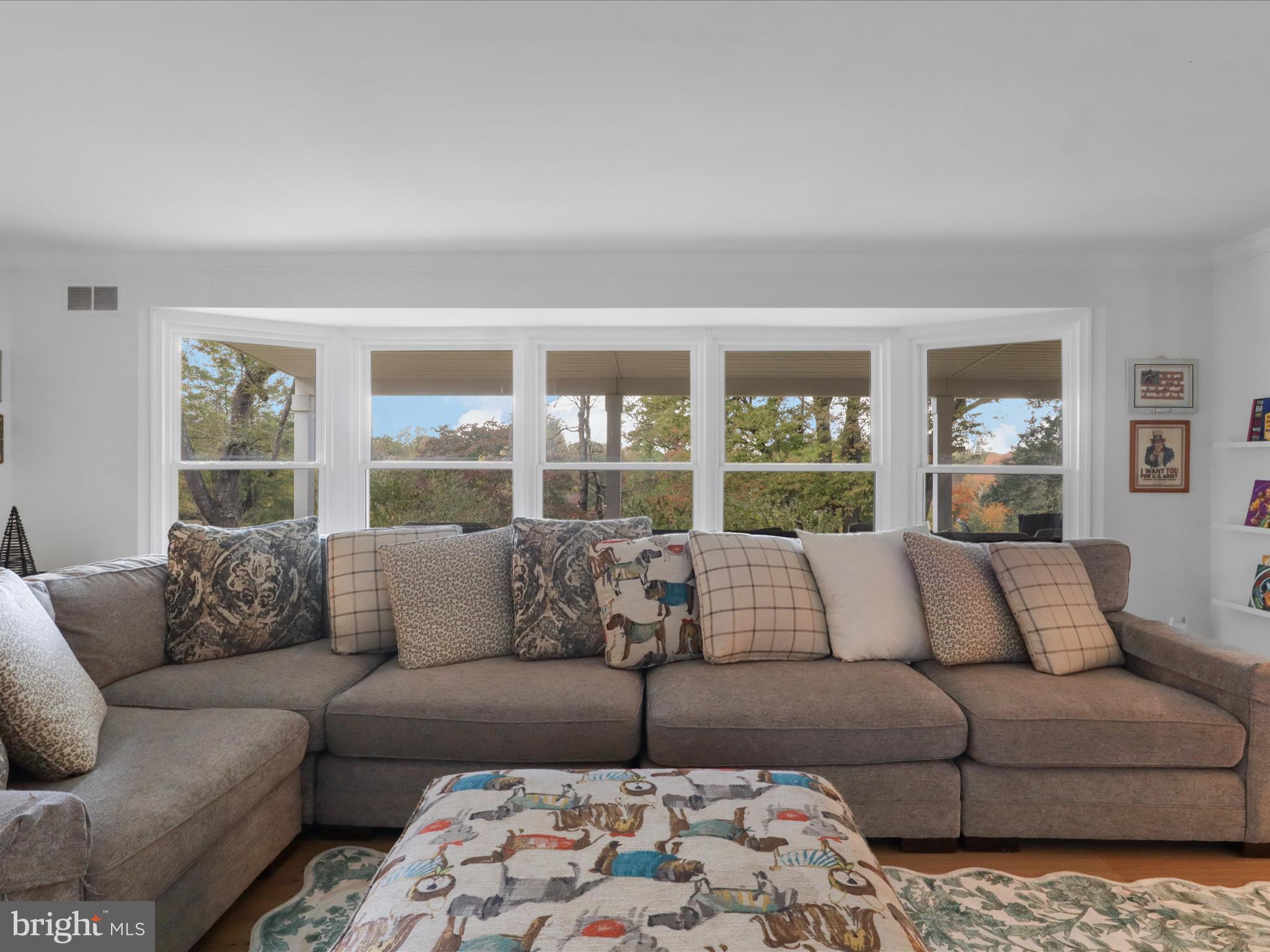 6811 White Rock Road Clifton, VA 20124 - Photo 18 of 87 a living room with furniture and a large window
