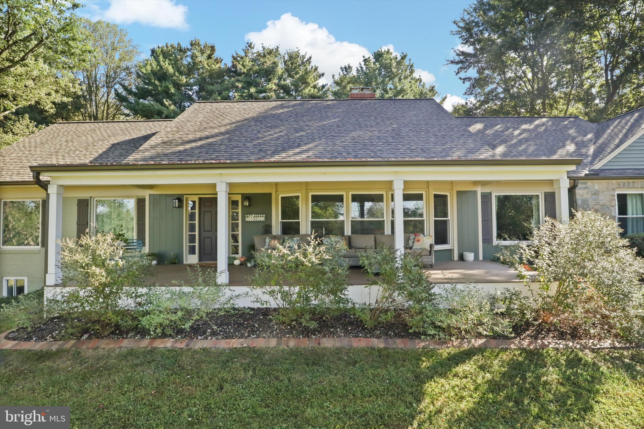 6811 White Rock Road Clifton, VA 20124 - Photo 4 of 87 a front view of house with yard and green space