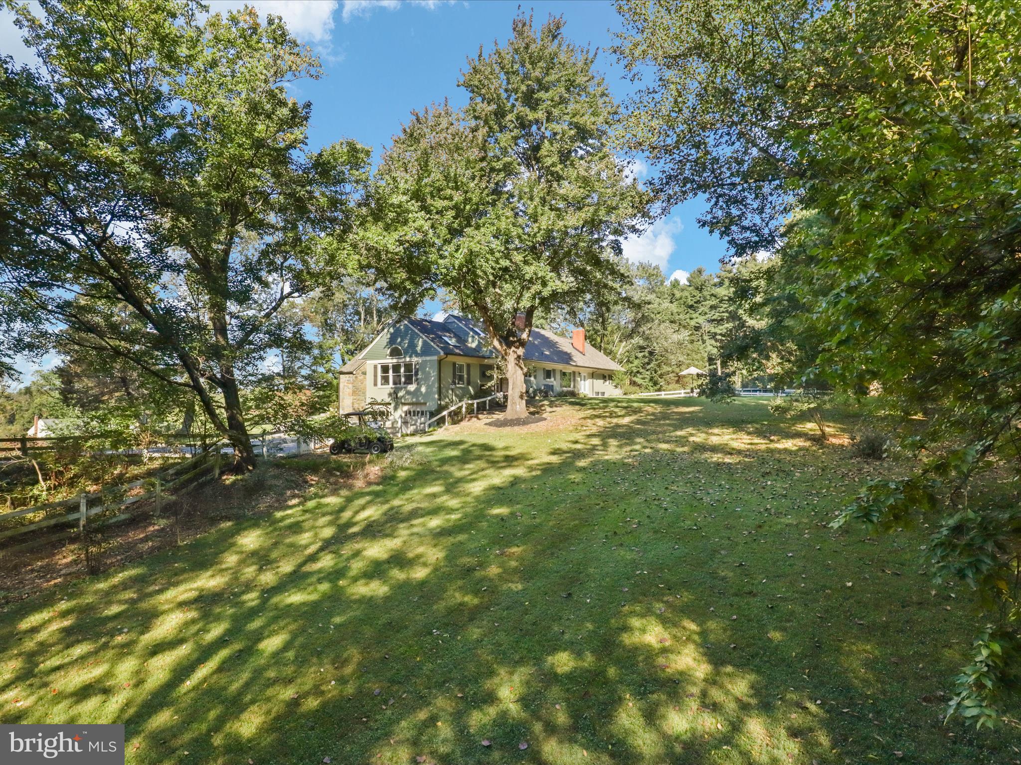 6811 White Rock Road Clifton, VA 20124 - Photo 76 of 87 a backyard of a house with lots of green space