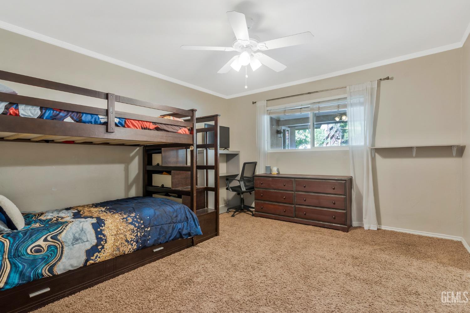 Undisclosed Address Bakersfield, CA 93306 - Photo 22 of 40 a bedroom with furniture and a window