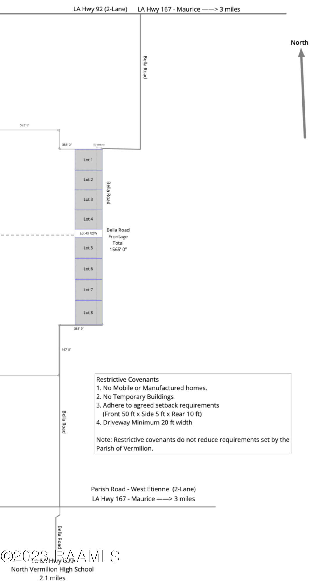 Tbd Bella Road Maurice, LA 70555 - Photo 8 of 11 bella temp2