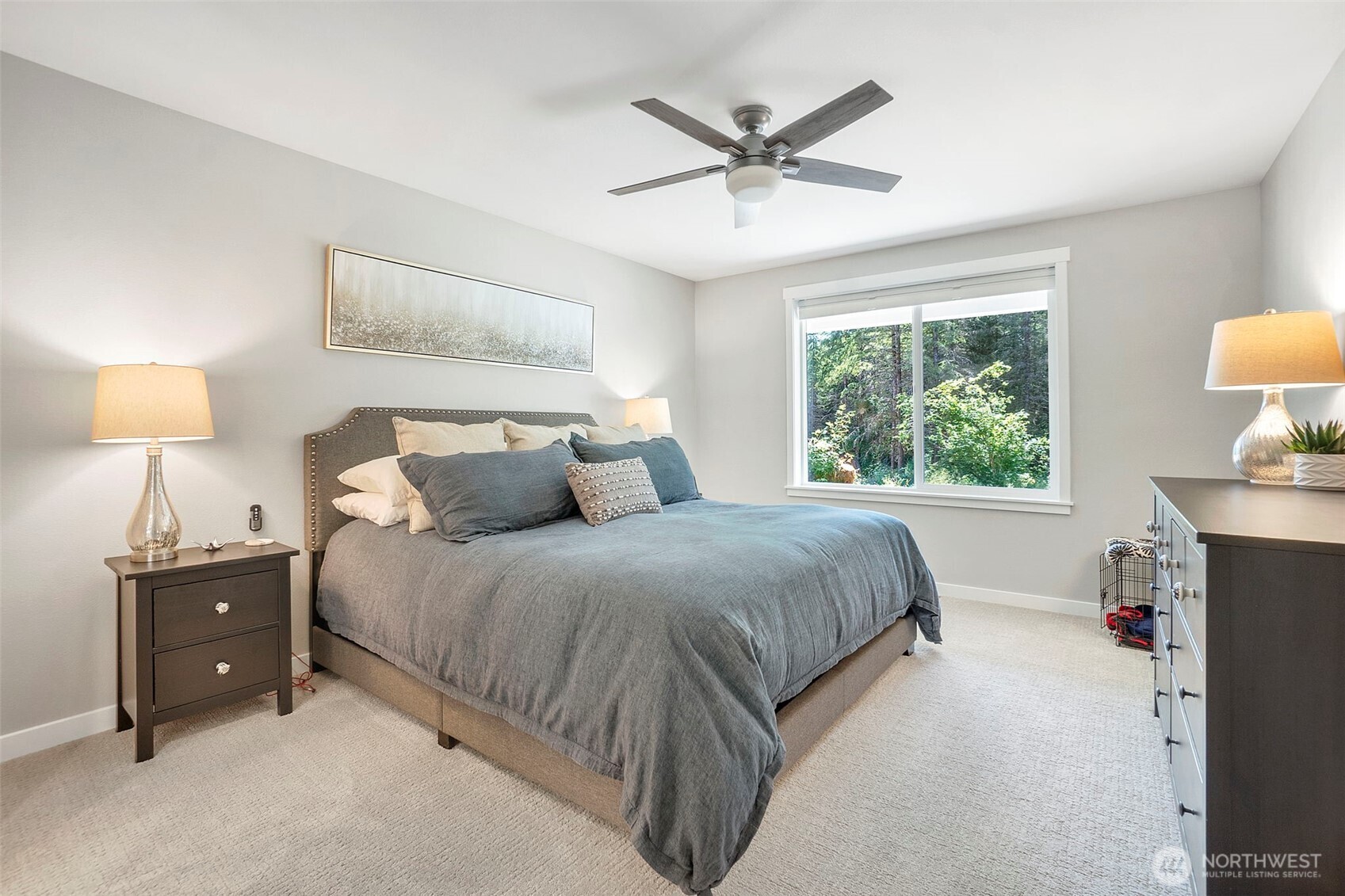 108 Timberline Lane Winlock, WA 98596 - Photo 12 of 20 a bedroom with a bed and a window