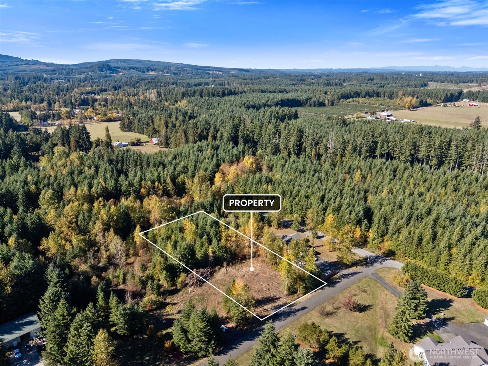 108 Timberline Lane Winlock, WA 98596 - Photo 13 of 20 an aerial view of houses with a lake