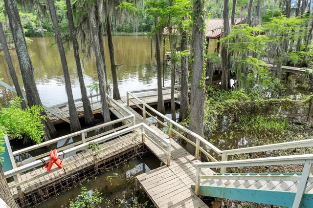 a view of outdoor space with seating area
