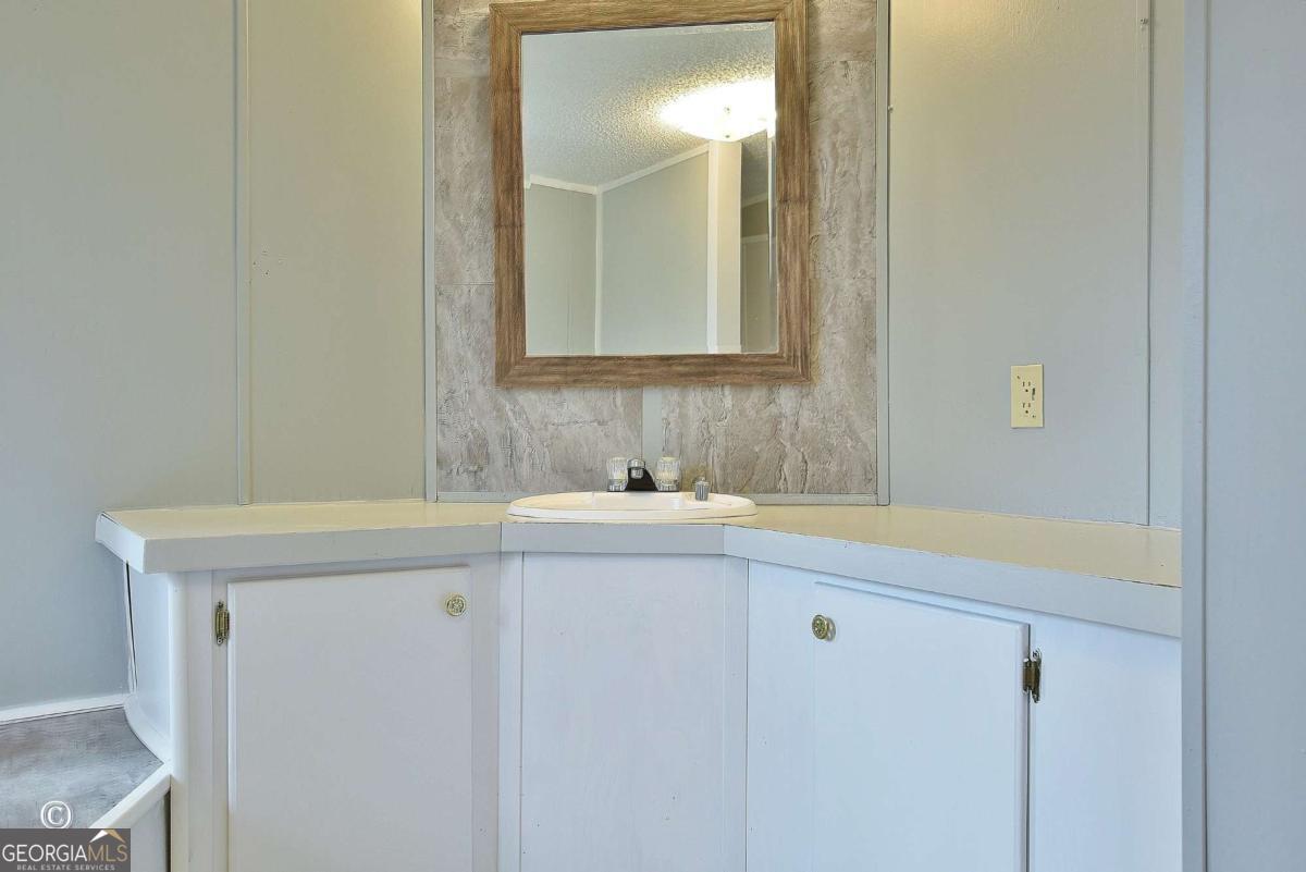 760 Hamilton Mulberry Grove Road Cataula, GA 31804 - Photo 18 of 26 a bathroom with a sink a vanity and a mirror