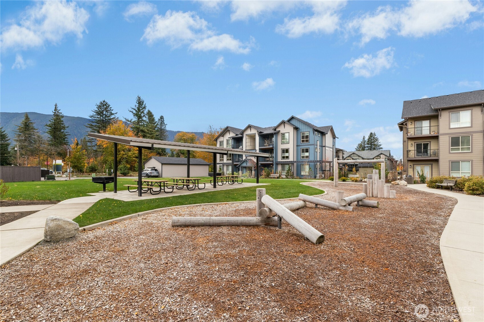 1845 Southeast 12th Place, Unit H204 North Bend, WA 98045 - Photo 27 of 31 a view of outdoor space yard and patio