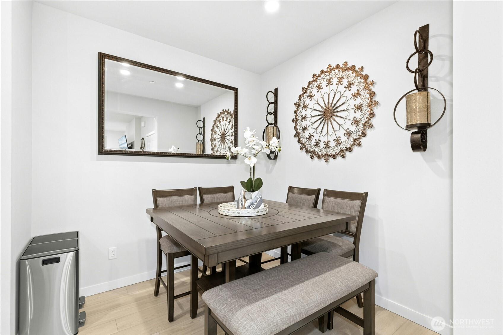 1845 Southeast 12th Place, Unit H204 North Bend, WA 98045 - Photo 8 of 31 a view of a dining room with furniture