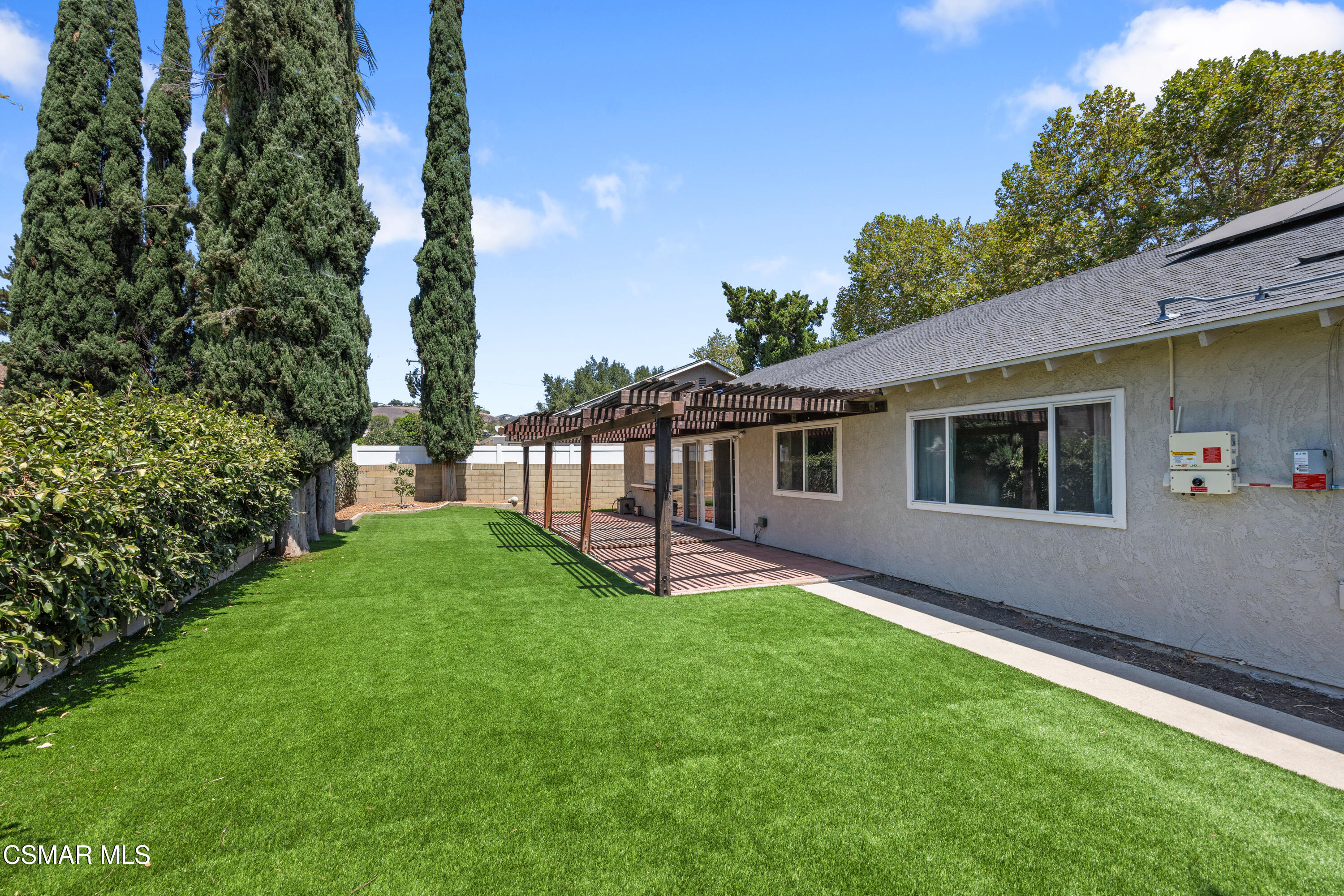 2367 St Clair Avenue Simi Valley, CA 93063 - Photo 23 of 41 a view of a house with backyard and porch