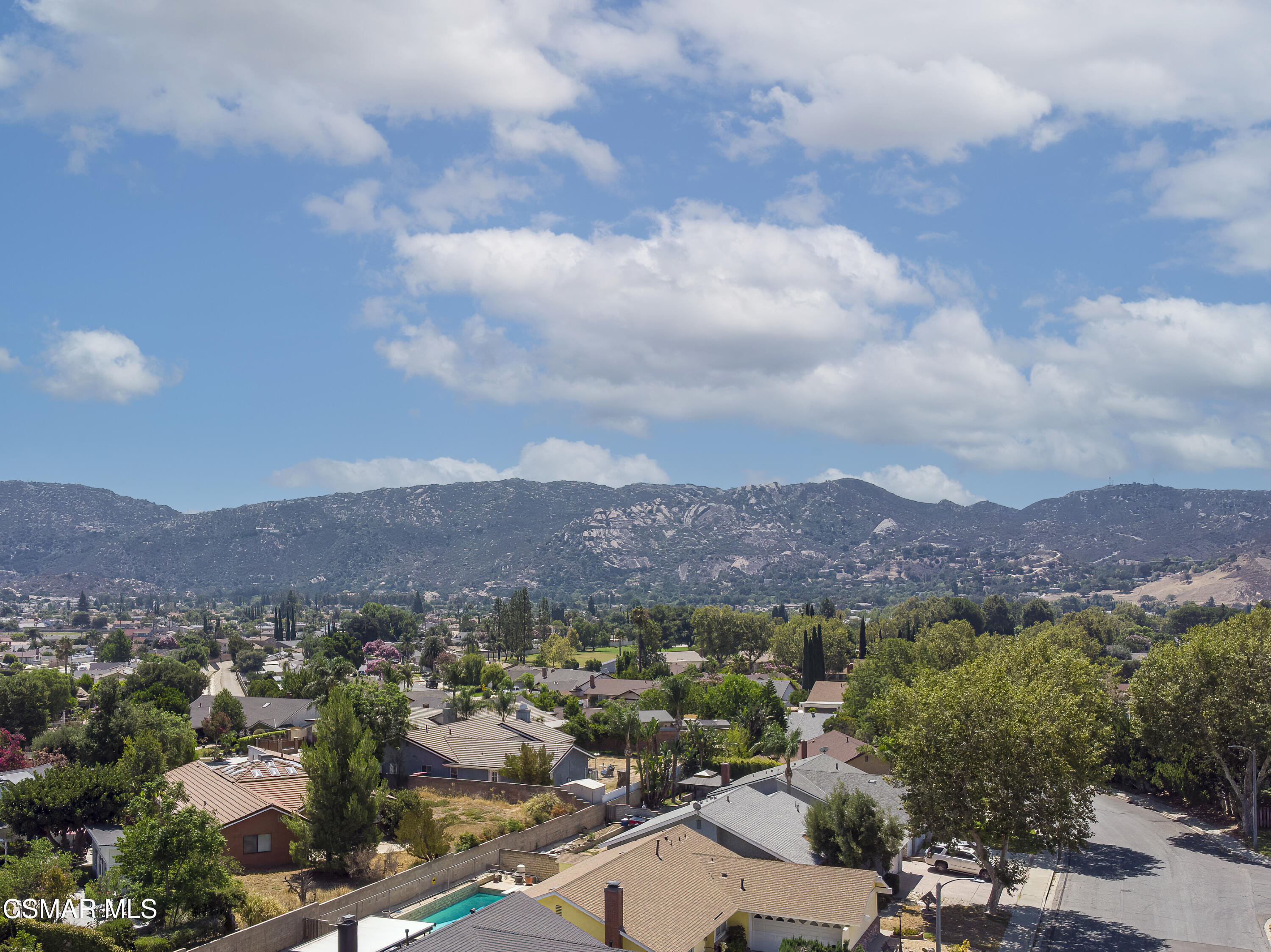 2367 St Clair Avenue Simi Valley, CA 93063 - Photo 31 of 41 an aerial view of residential house with green space