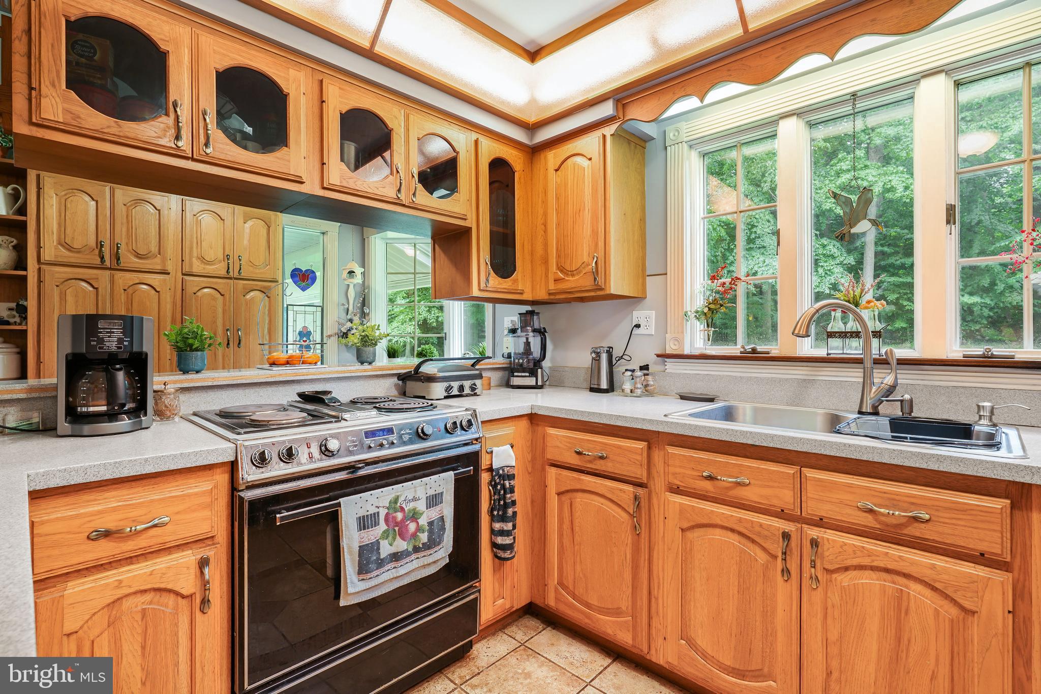 255 Chestnut Springs Road Chesapeake City, MD 21915 - Photo 22 of 42 Plenty of cabinets. Jenn Air stove.