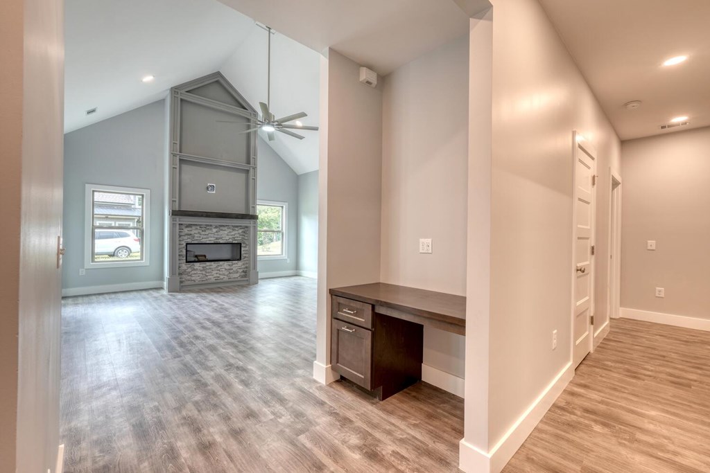 98 Brett Way Hiawassee, GA 30546 - Photo 7 of 39 a view of kitchen with sink and refrigerator