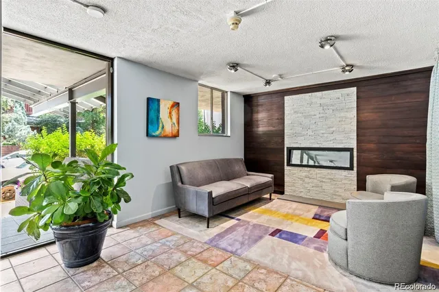 a view of a city with tall buildings