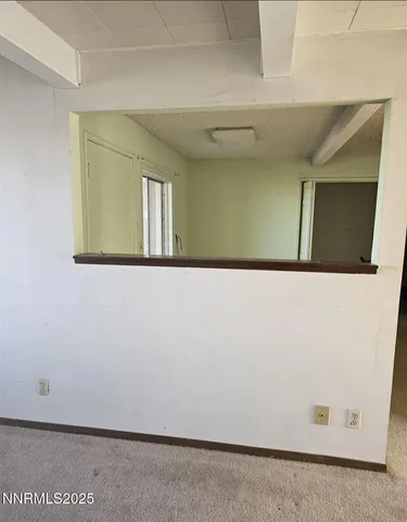 a view of empty room