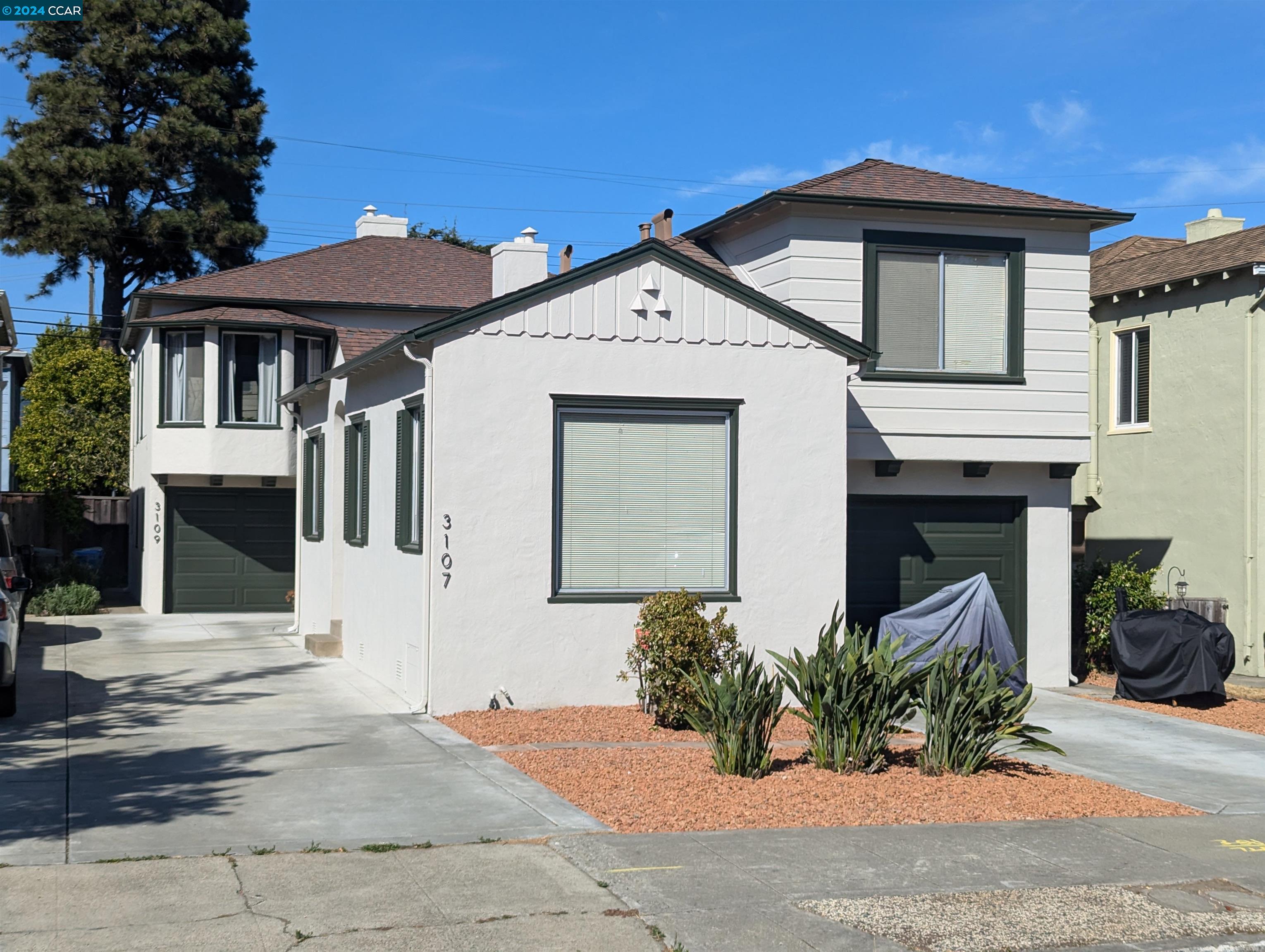 3107 Fernside Boulevard Alameda, CA 94501 - Photo 1 of 1 a front view of a house with a yard