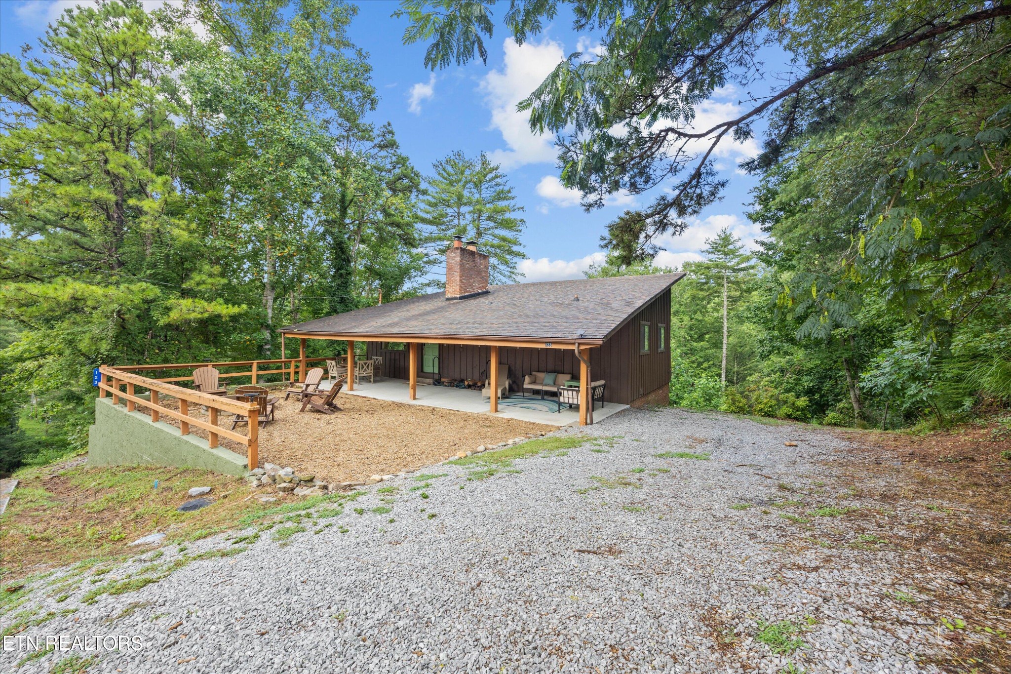 123 Cutter Gap Road Townsend, TN 37882 - Photo 28 of 40 a view of a house with a yard