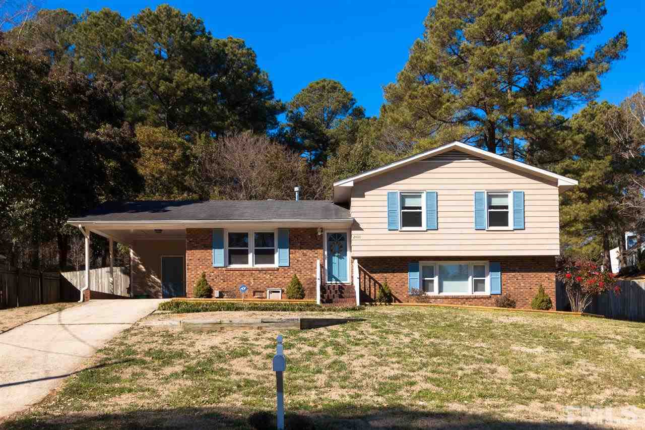 2400 Lawrence Drive Raleigh, NC 27603 - Photo 1 of 24 Well maintained split level home on a .32 acre, corner homesite!