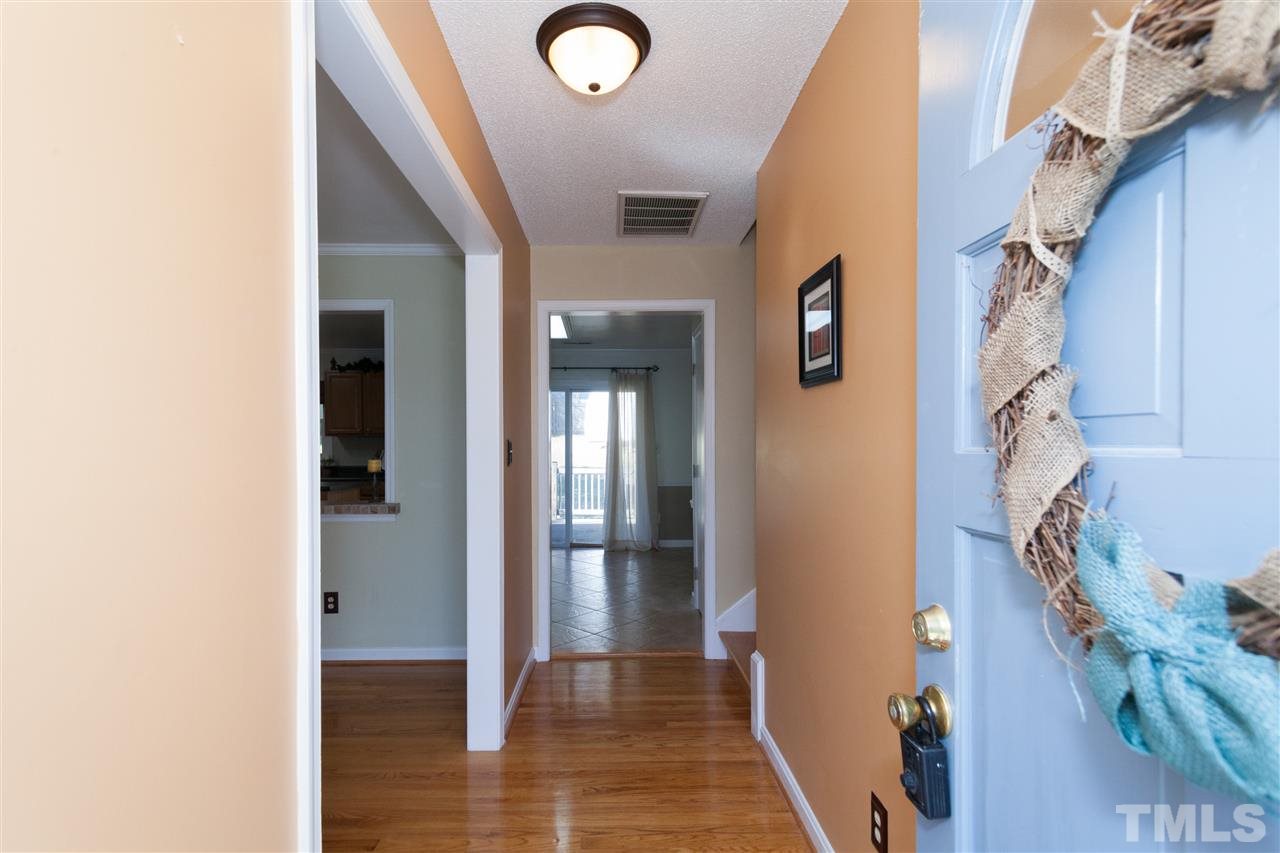 2400 Lawrence Drive Raleigh, NC 27603 - Photo 2 of 24 Welcoming entry foyer with hardwood floors.