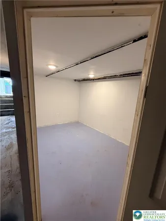 a view of empty room