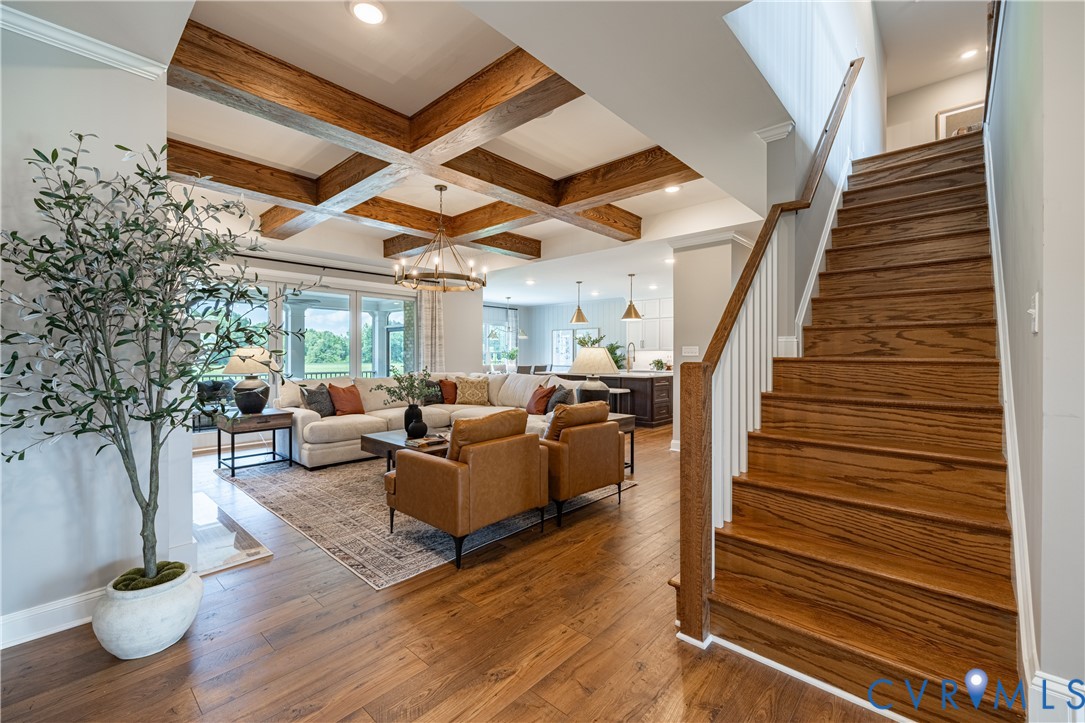 8264 Mt Eagle Road Ashland, VA 23005 - Photo 4 of 23 a living room with furniture and wooden floor