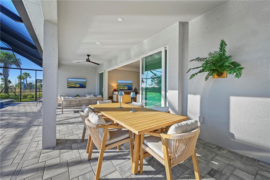 15764 Appalachian Drive Babcock Ranch, FL 33982 - Photo 20 of 46 a dining room with furniture and window