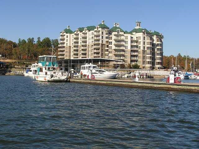 a view of building with ocean view