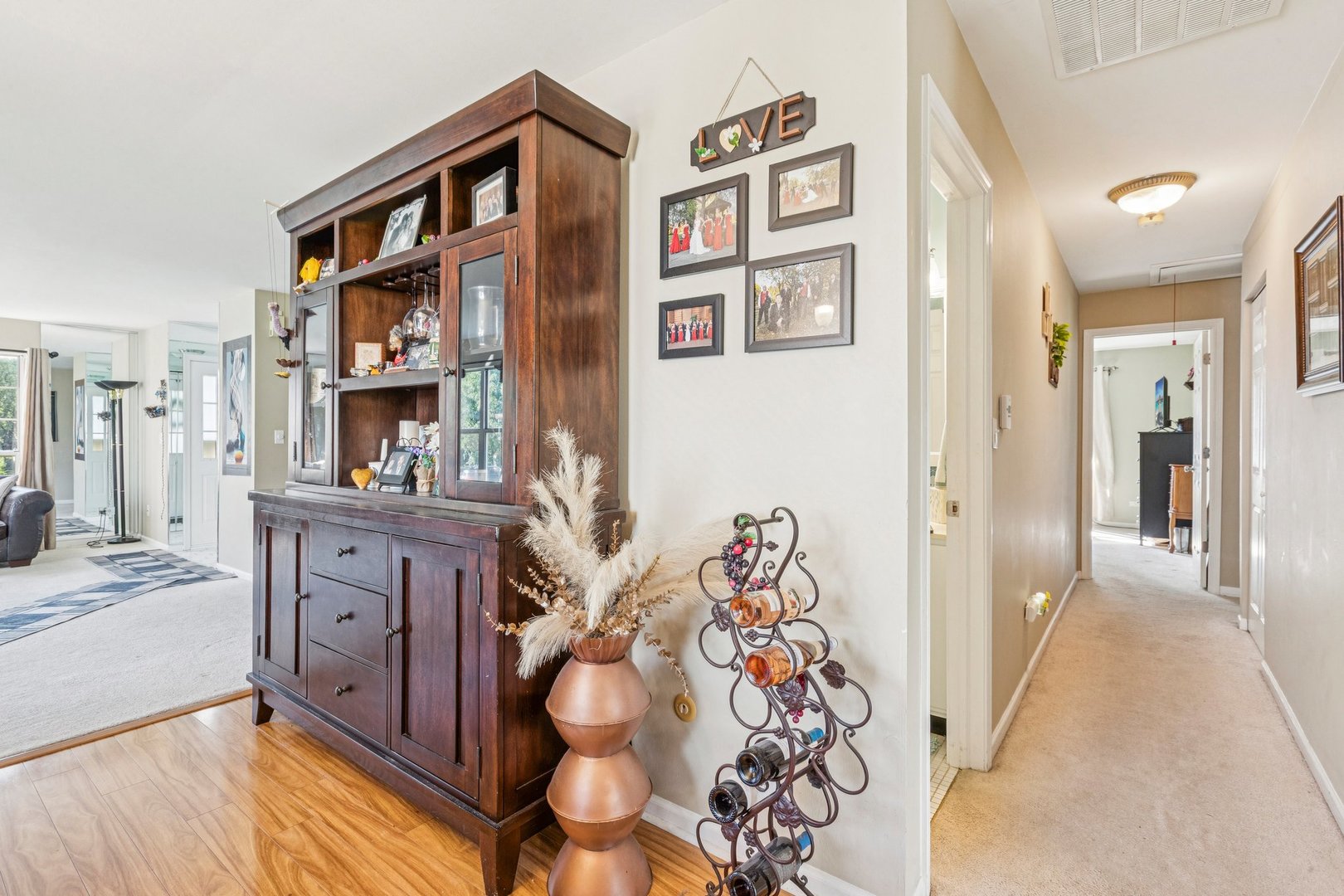 1192 Sumac Trail Hoffman Estates, IL 60192 - Photo 15 of 39 a view of livingroom with furniture and wooden floor