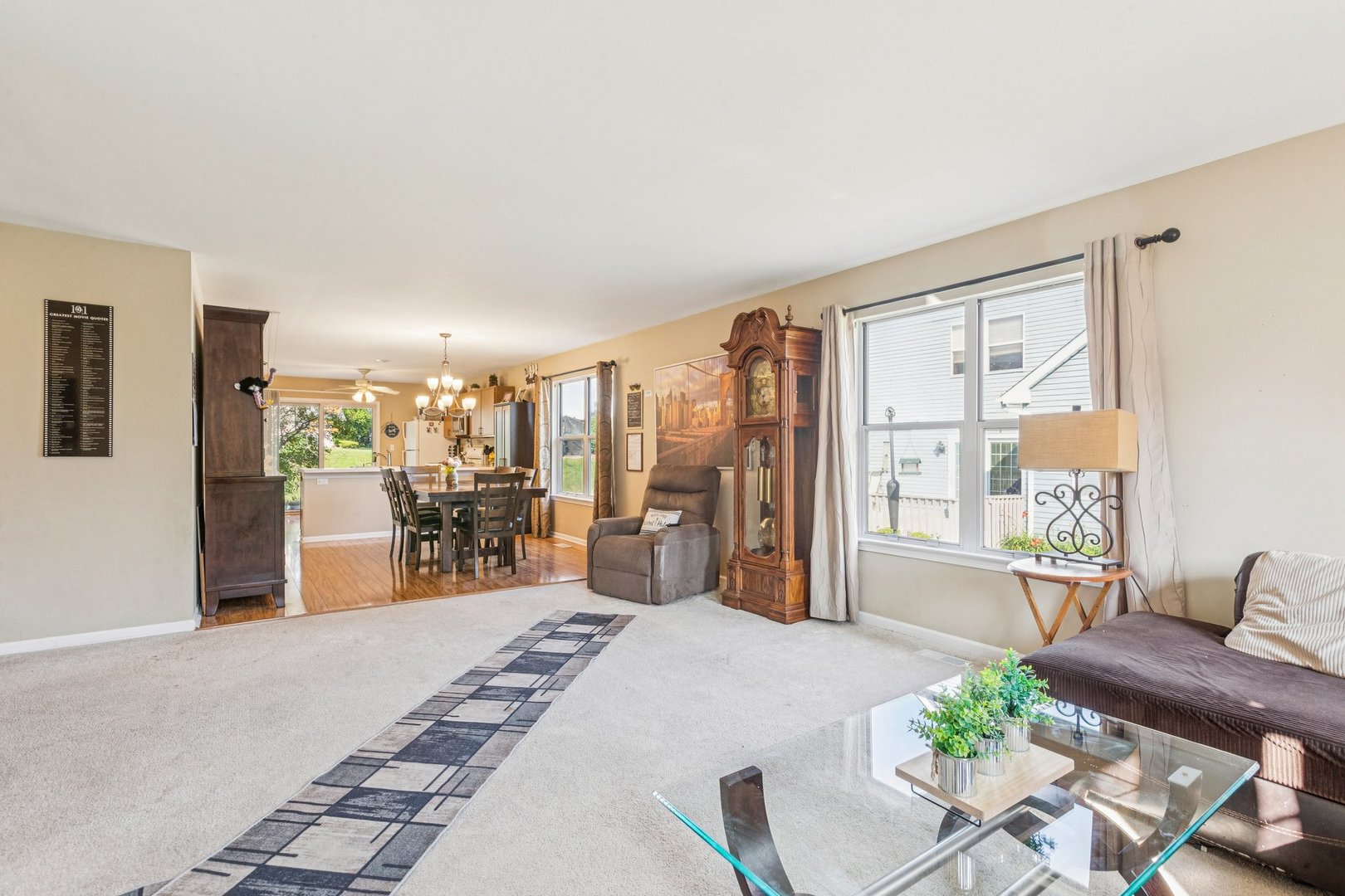 1192 Sumac Trail Hoffman Estates, IL 60192 - Photo 6 of 39 a living room with furniture and a large window
