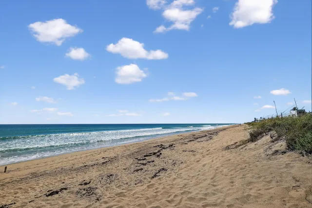 a view of ocean view with beach