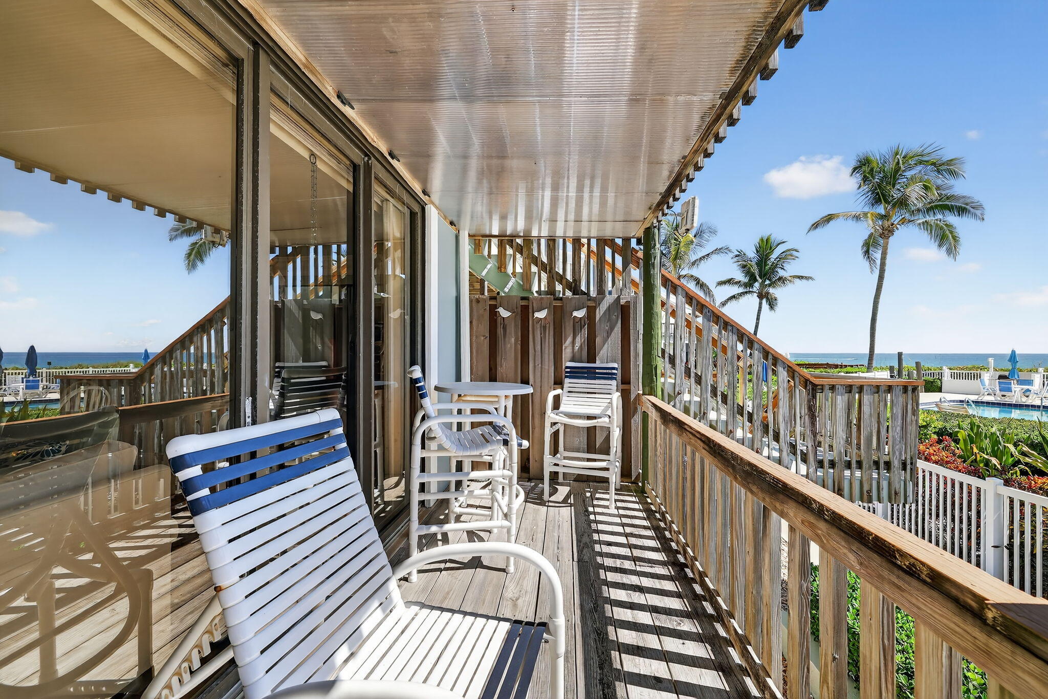 2355 Northeast Ocean Boulevard, Unit 17A Stuart, FL 34996 - Photo 5 of 30 a view of balcony with seating space
