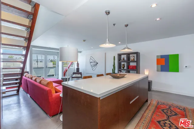 a very nice looking room with a large window