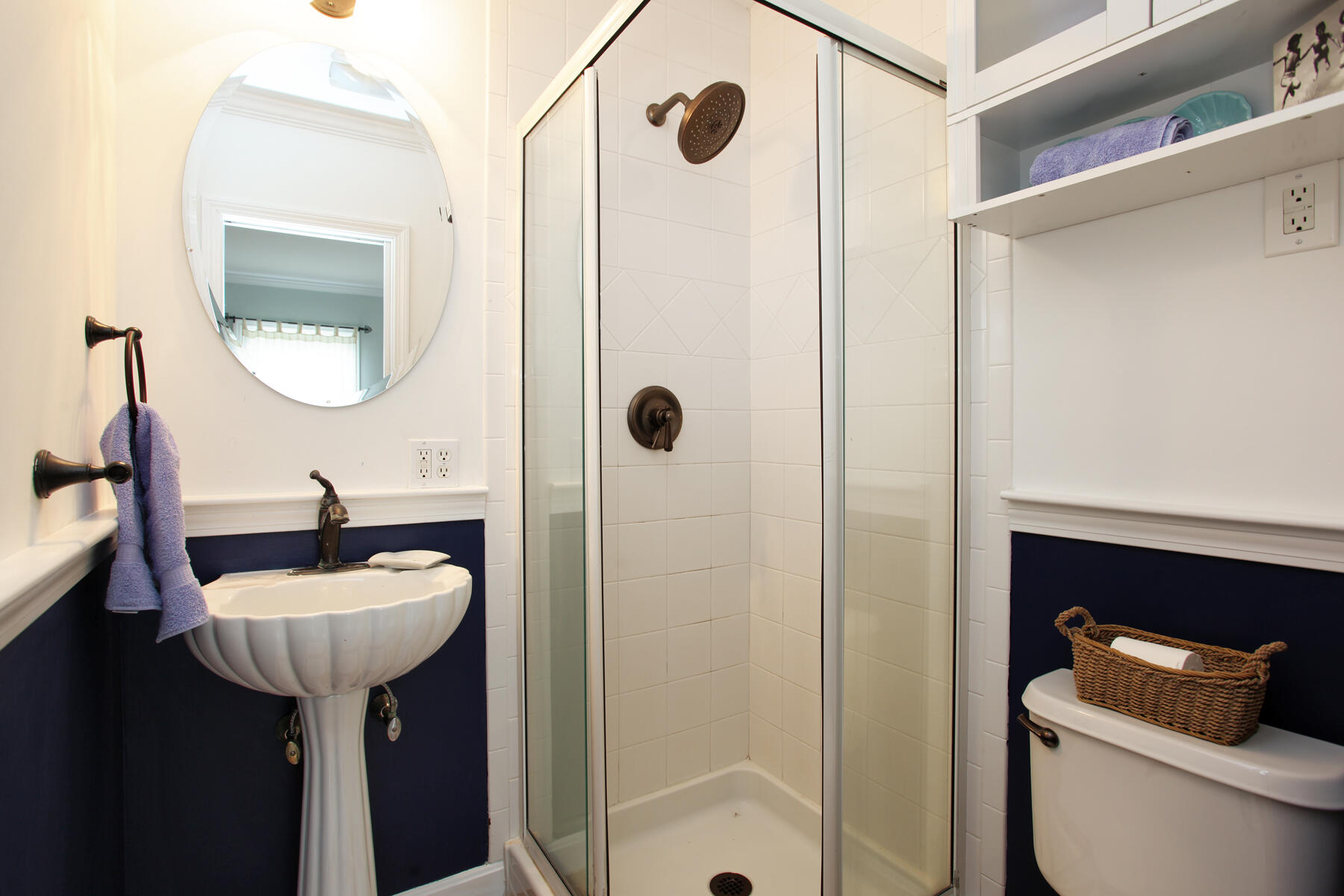 321 Tower Hill Road Osterville, MA 02655 - Photo 31 of 43 a bathroom with a sink a toilet and shower