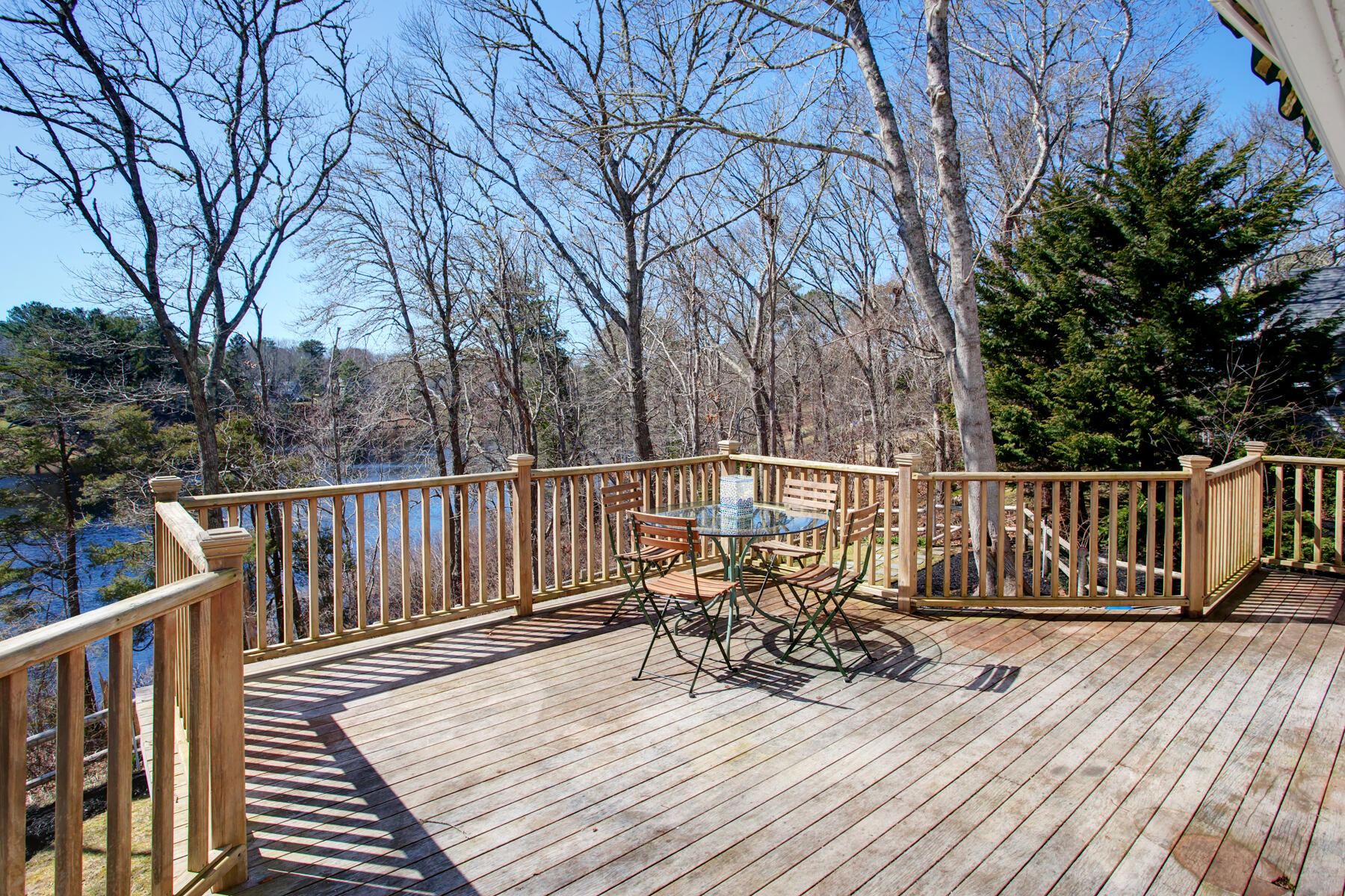 321 Tower Hill Road Osterville, MA 02655 - Photo 5 of 43 a view of balcony with deck and outdoor seating