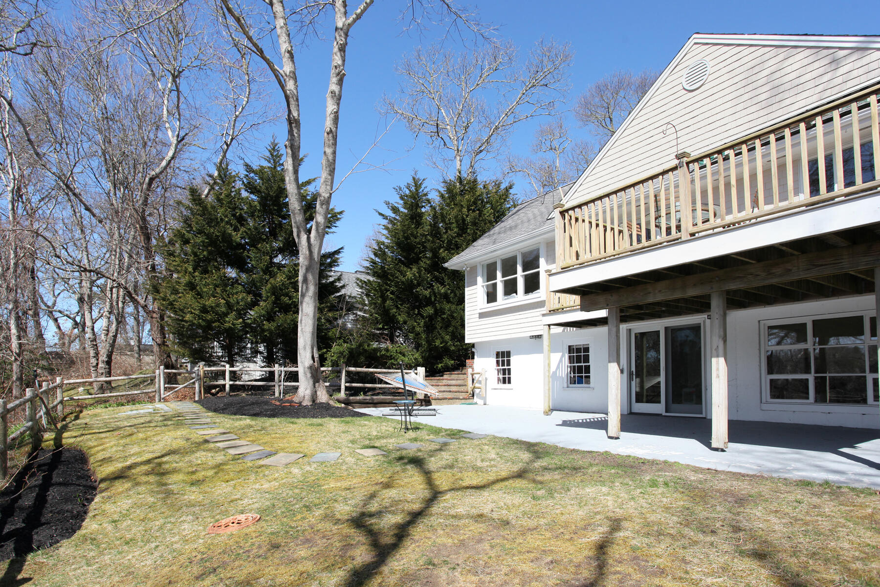 321 Tower Hill Road Osterville, MA 02655 - Photo 8 of 43 a view of a house with pool and sitting area