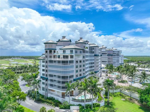 a view of a city with tall buildings