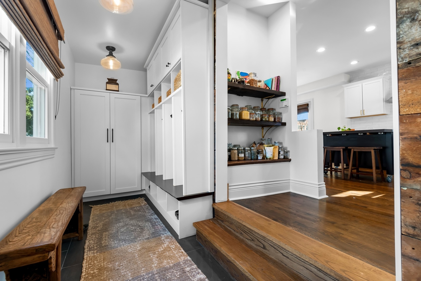 Undisclosed Address Evanston, IL 60201 - Photo 13 of 27 a kitchen with stainless steel appliances granite countertop a refrigerator and a stove top oven
