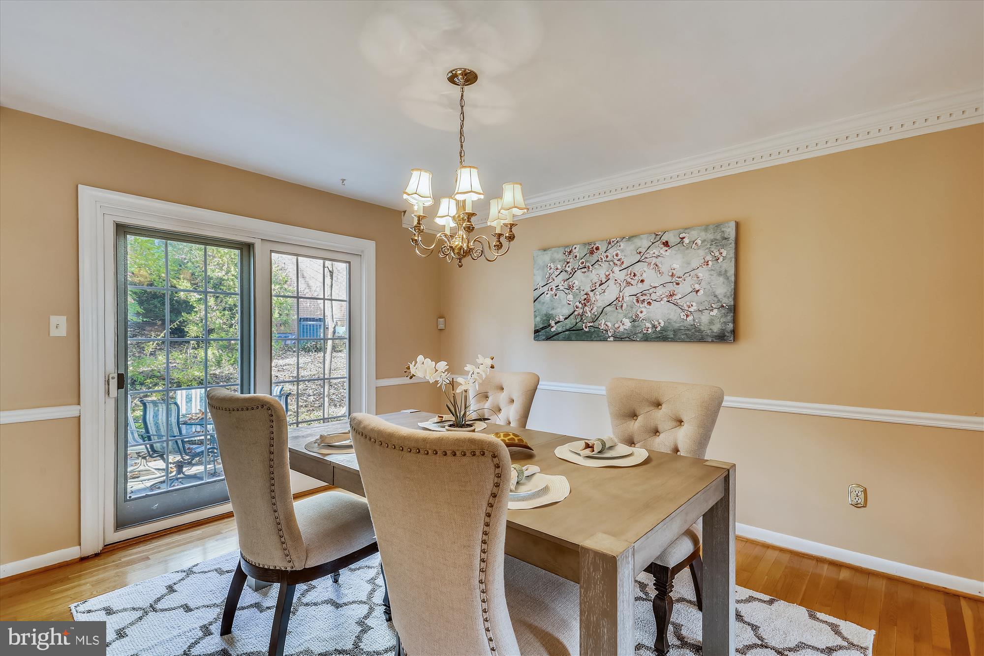16620 Bethayres Road Derwood, MD 20855 - Photo 12 of 80 Dining room w/door to the back Patio